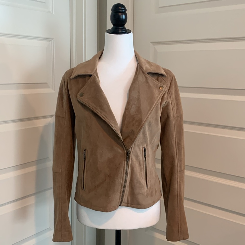 GAP Women’s Faux Suede Tan Jacket